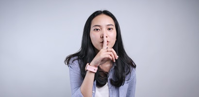 silence se taire chute